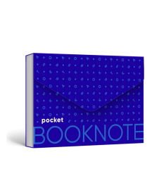 Pocket Booknote синій