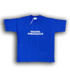 Футболка READING AMBASSADOR (синя)