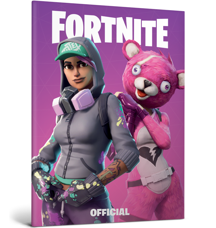 FORTNITE Official. Блокнот рожевий у клітинку