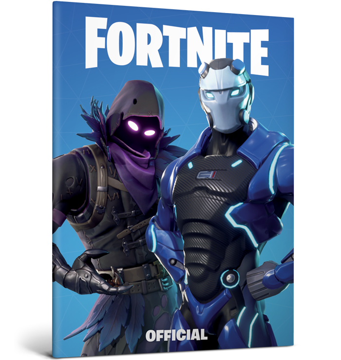 FORTNITE Official. Блокнот синій у клітинку