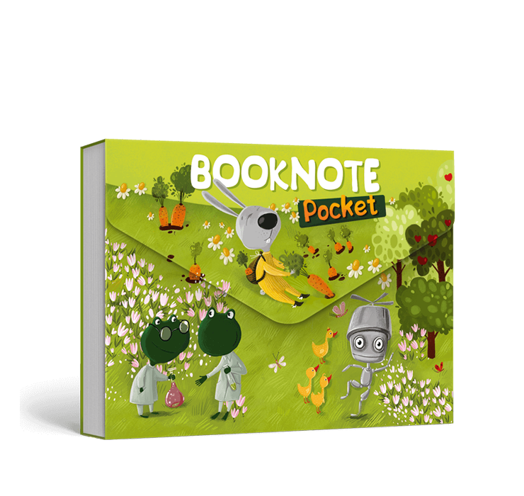 Pocket Booknote зелений