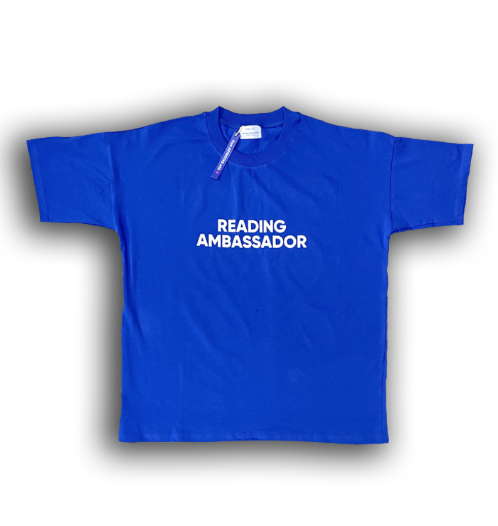 Футболка READING AMBASSADOR (синя)